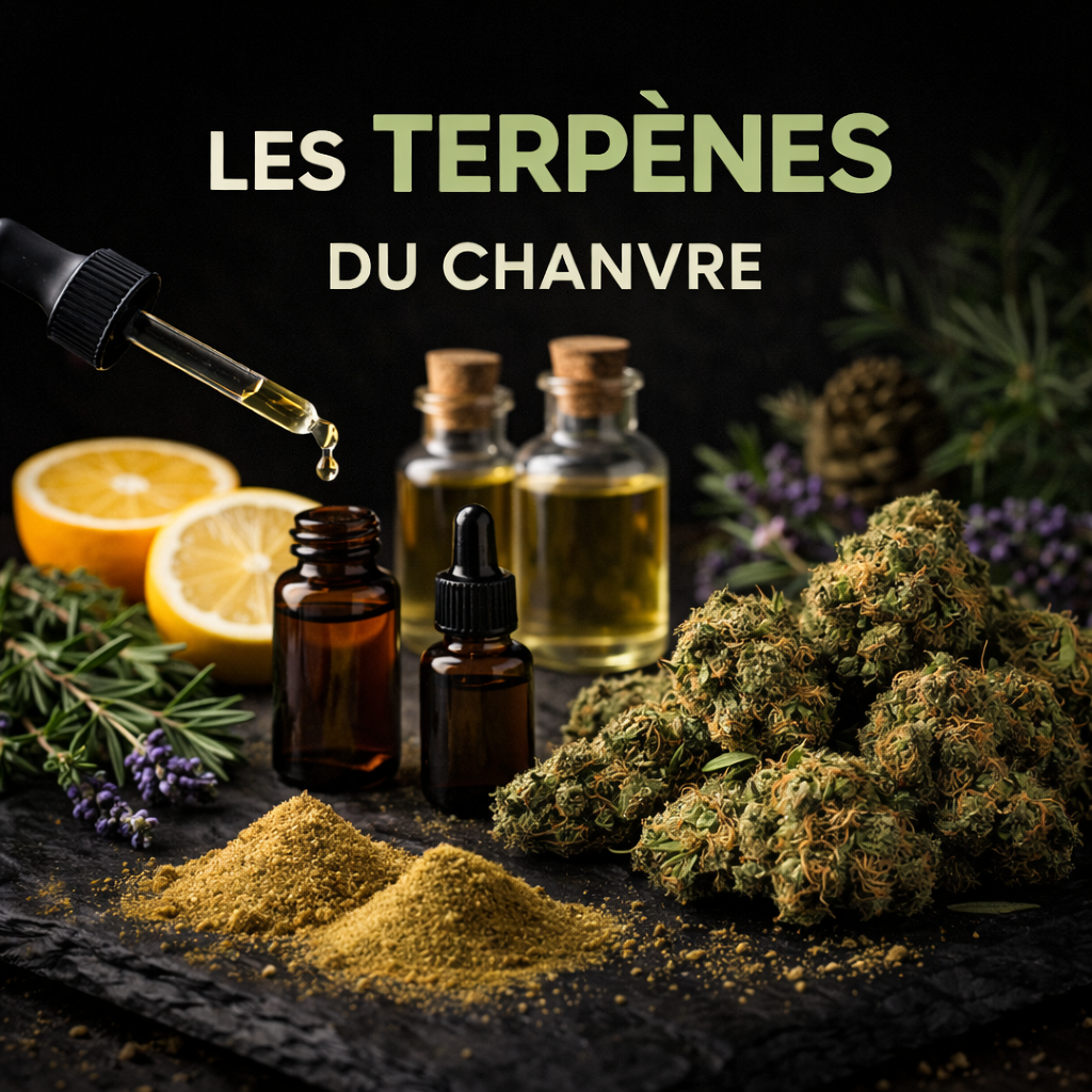 Les terpènes du chanvre : origine des arômes des fleurs de CBD