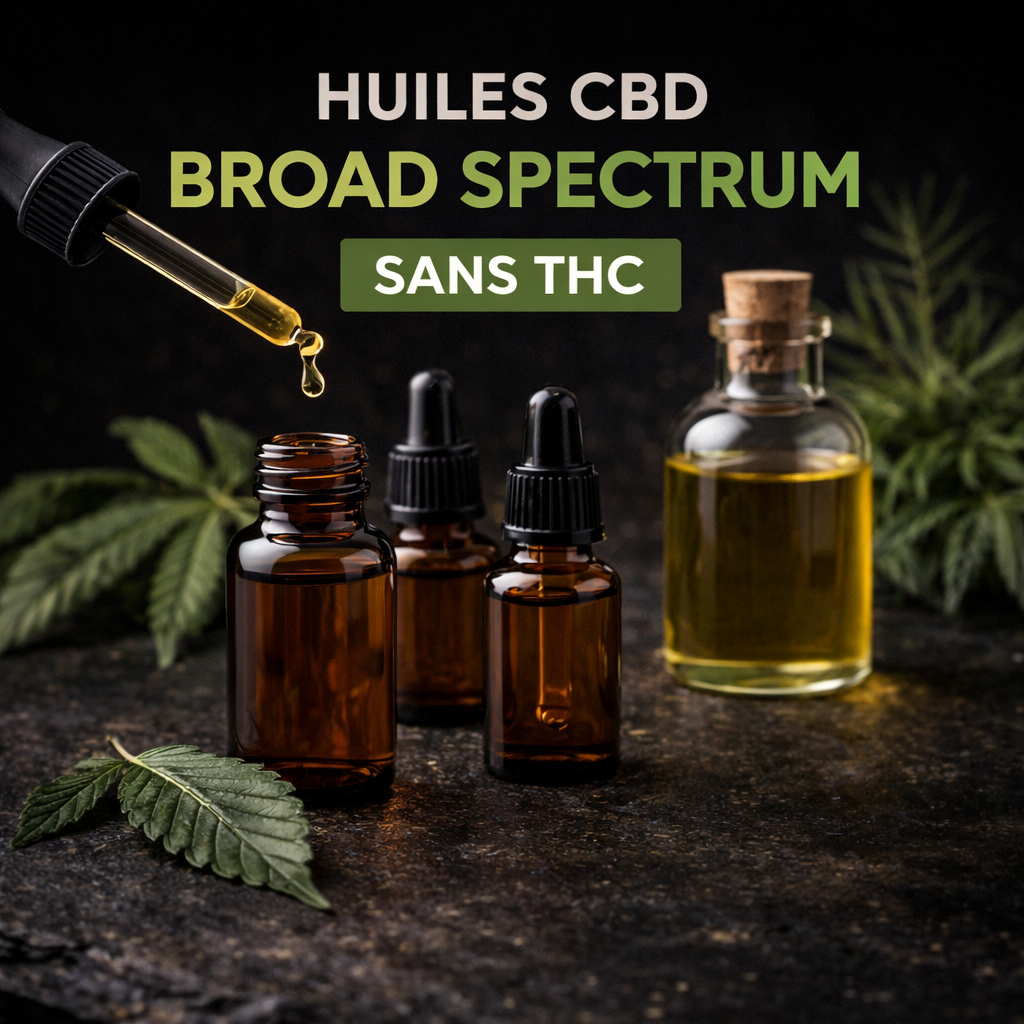 Huile CBD Broad Spectrum